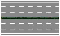 Strada divisa in due carreggiate separate (2)